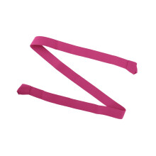 Duurzame yogamatriemen voor stretchoefeningen 58,66" x 1,57" roze rood 1 stuk