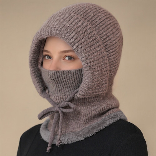 Willtoo3in1Knit Γυναικεία Χειμερινά Καπέλα για Γυναίκες Χειμερινή Μάσκα Προσώπου Μάσκα