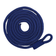 Corda trançada para bóias, acessórios premium para amarração de barcos, cor azul.