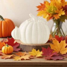 Maisíochtaí Oíche Shamhna Pumpkin Ceirmeach Fhéile le haghaidh Maisiúcháin Seomra Maireachtála Oifige Laistigh le Dearadh Nua-Aimseartha chun
