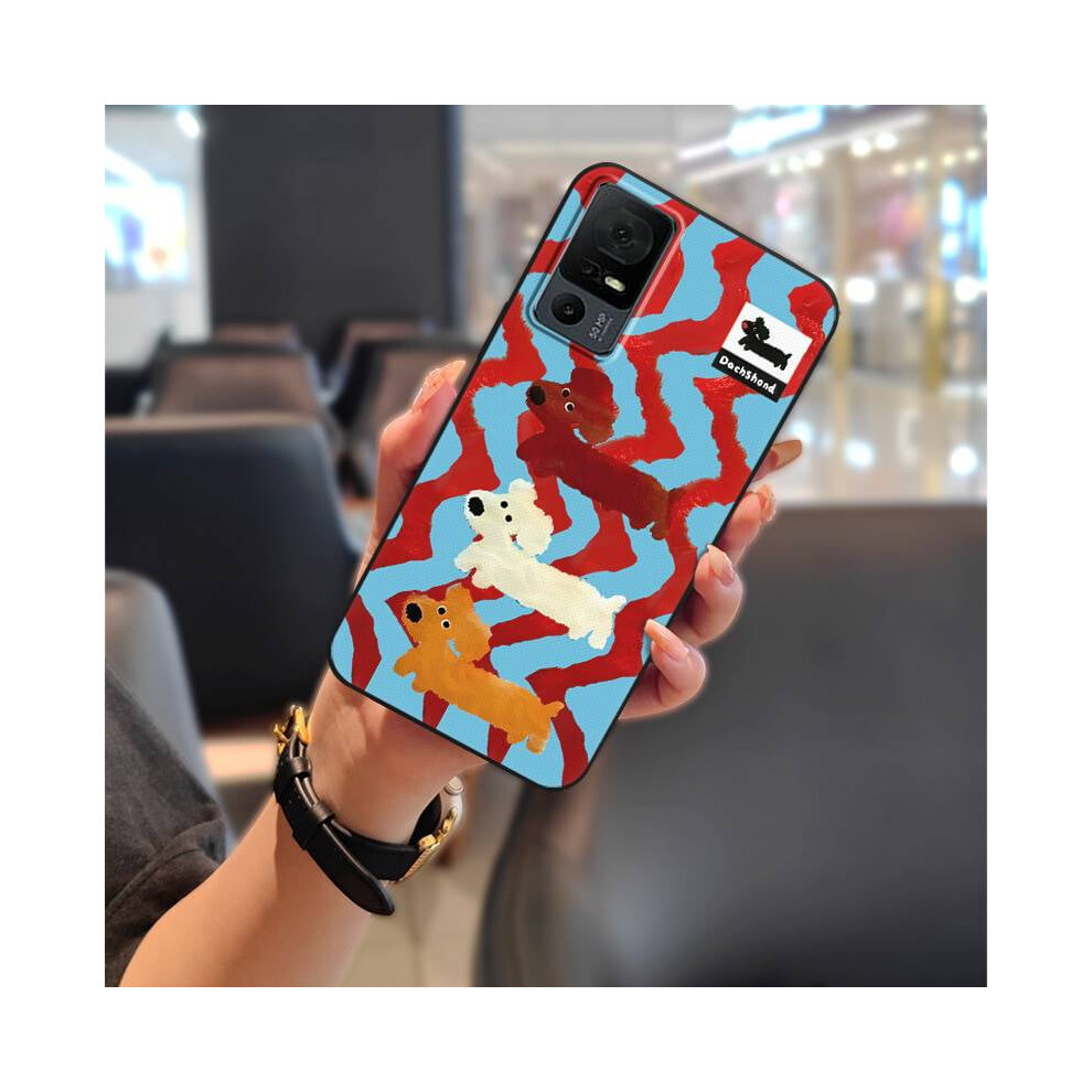 Phone Case Compatible With Tcl 40XL/40T/T608d/Lively Jitterbug Smart4 Â Cartoon Tpu Shockproof Soft Cover 9551475482651