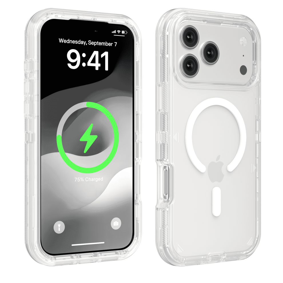 Iphone 17 Pro Magsafe Case Transparent Triple-Layer 9122141575399