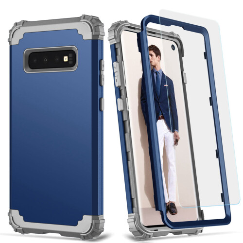 Θήκη για το Galaxy S9Plus με σκληρυμένο γυαλί, διπλή στρώση ανθεκτικής προστασίας από