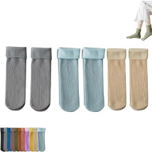 Luviess Cozy Socks, Fleececozy Ultra-Soft Velvet Slim Thermal Socks for Women Men, Seniors, Thermal Fleececozy Sock for Winter
