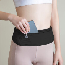 Riñonera transpirable para correr, para hombres y mujeres – Gimnasio, entrenamiento, deportes al aire libre | Riñonera cruzada de poliéster |
