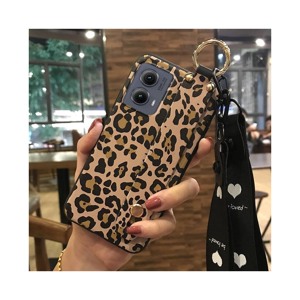 Moto Edge 5G 2024 Phone Case Â Shockproof, Dirt-Resistant, Anti-Dust Silicone Case With Flower Lanyard & Wristband 9340959394302