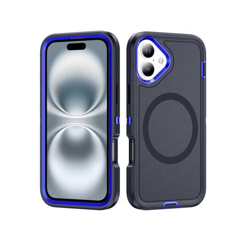 Iphone 16 Plus Rugged Magsafe Phone Case Blue 937196006212