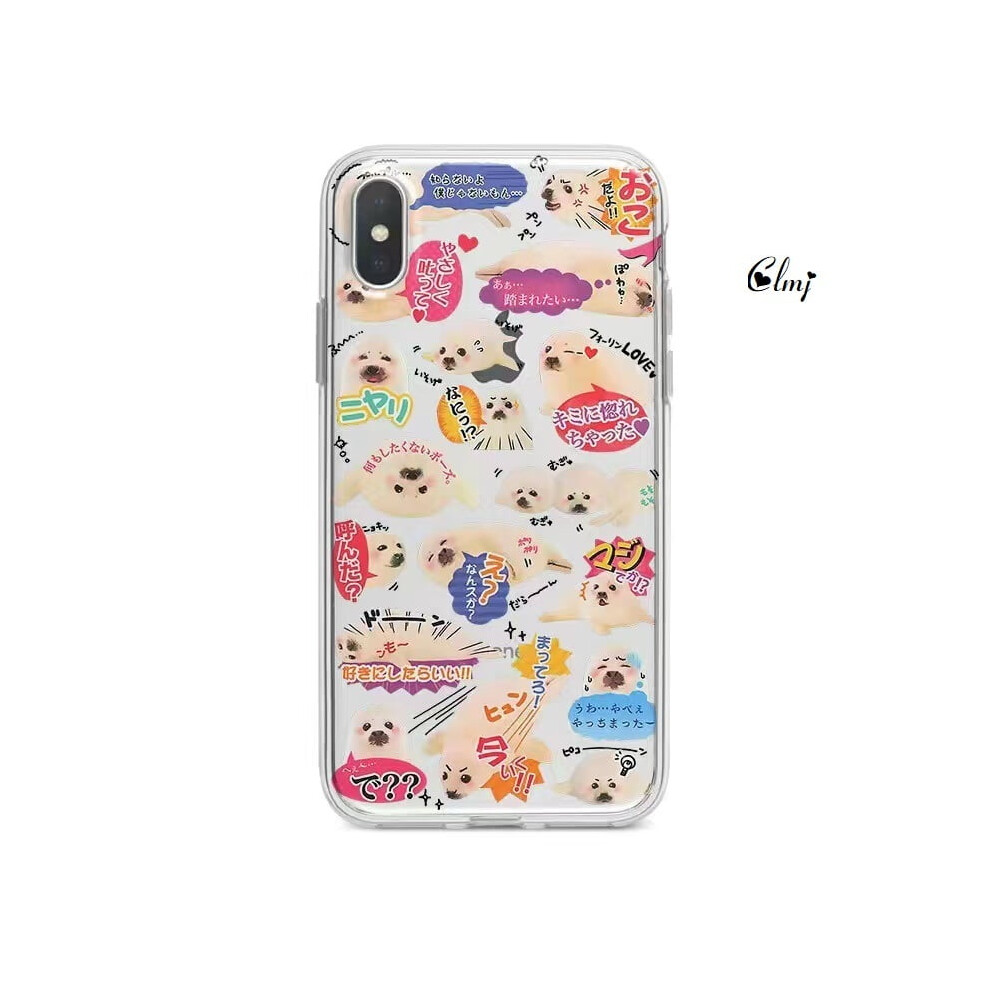 Rabbit Seal Phone Case For Iphone 14 Plus, 11Â13 Pro, Xs, 937196006823