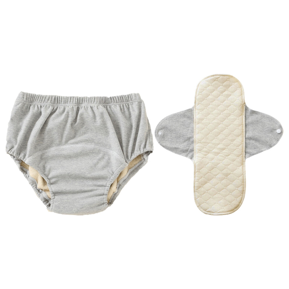 Soft Cotton Washable Adult Diaper Pant With Leakproof Barrier Bedridden Patient Incontinences Underwear For Nighttime