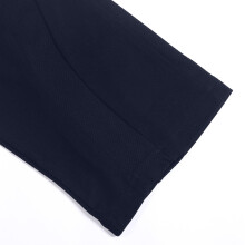 Women's Capri Leggings Navy Mesh Design Knee-Length Yoga