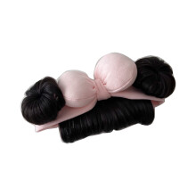 Trendy Baby Bun Headwear Bowknot Girls Hair Bangs Fashionable Hair Accessory Cosplay Party Headband for Girls
