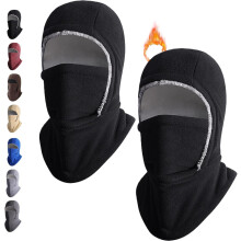 Heated Winter Hat and Face Mask with Neck Warmer