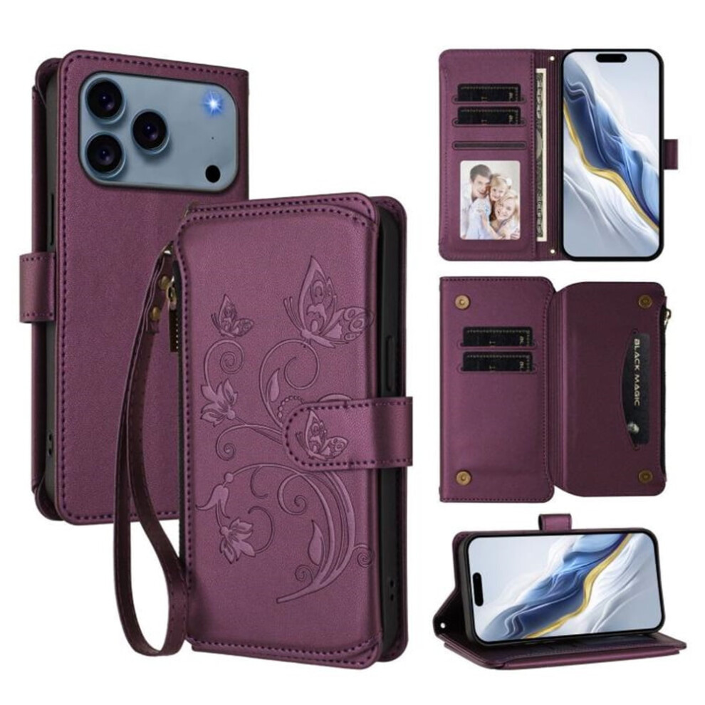 Magnetic Clasp Flip Stand Case For Iphone 17 Pro Max Â 9122141650690