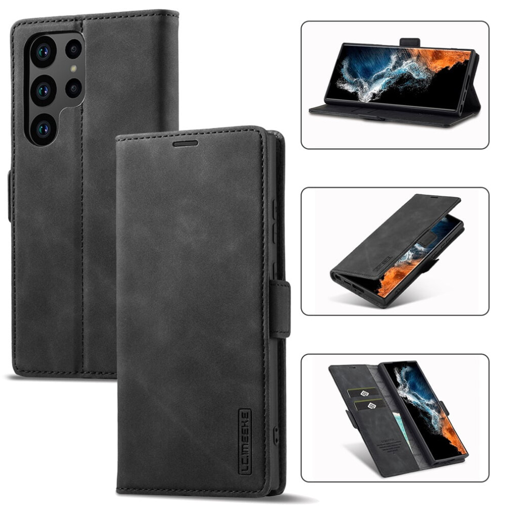 Leather Flip Wallet Case For Samsung Galaxy S24 Ultra 5G 9122141650300