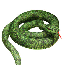 Morbido serpente di peluche realistico da 100 cm, ideale come strumento didattico, regalo a sorpresa o giocattolo a forma di serpente per decorare