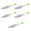 5 τεμάχια 10cm Paddle Tail Swimbaits Μαλακά δολώματα ψαρέματος για πέστροφα Walleye Τεχνητά 1