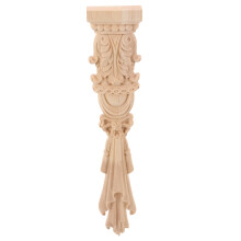 Wooden Furniture Applique Light Brown 3.5 x 3.5 Inches
