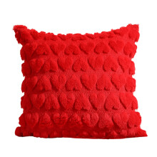 17.7x17.7 In Decorative Pillow Valentines Day Decor Love Themed Soft Fabric Pillow With Hidden Zipper For Home Decor