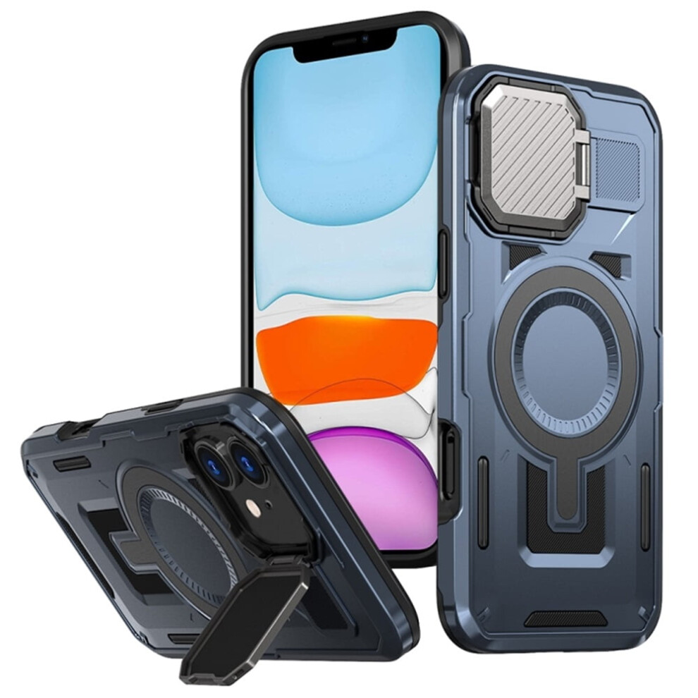 Magsafe Iphone 11 Case Rugged Military-Grade Blue 913211563649