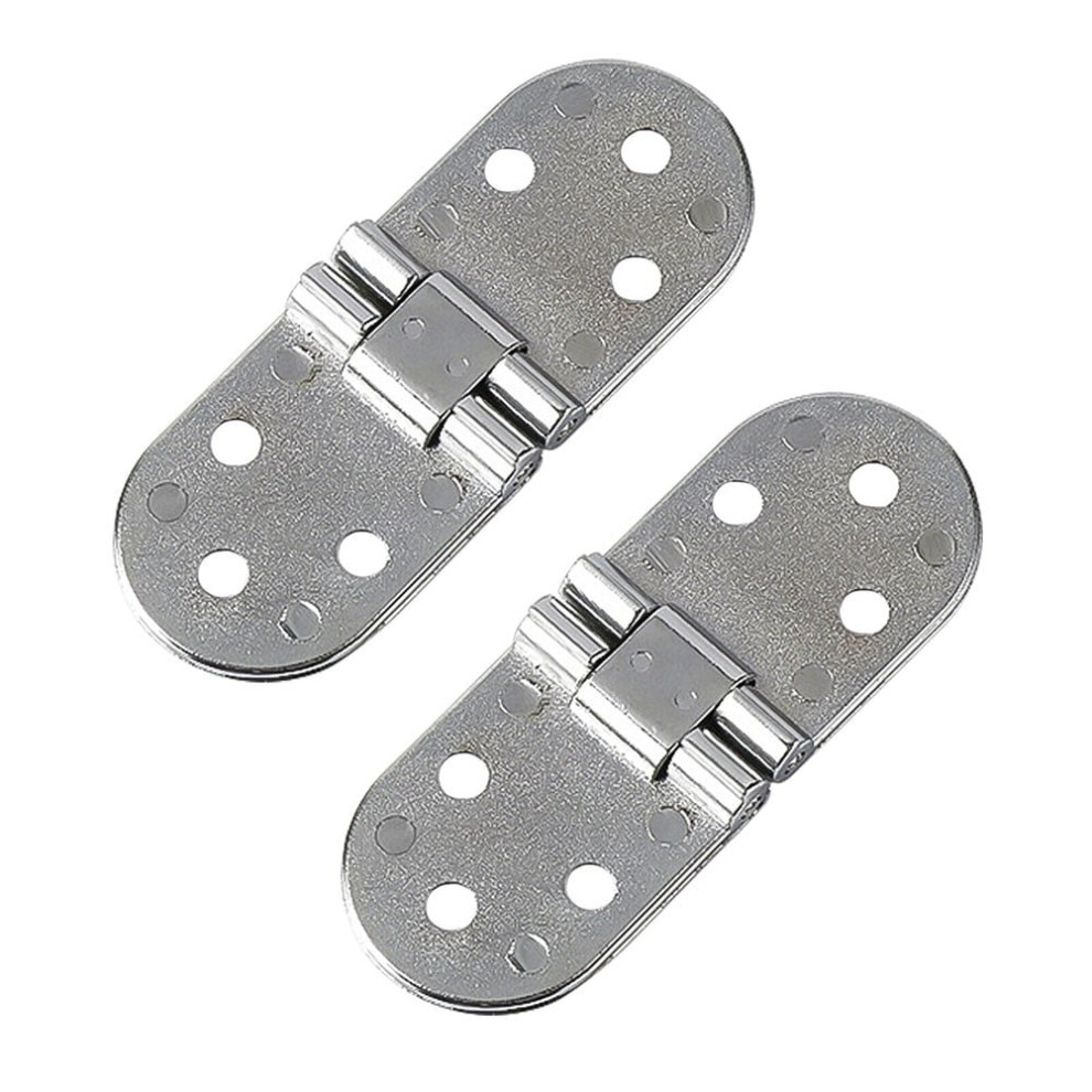 2 Pack 78Mm Zinc Alloy Folding Table Hinges Self Supporting Flush Mount Hinge For Cabinet Furniture Desk Drawer Silver Gold Black 9327961738690