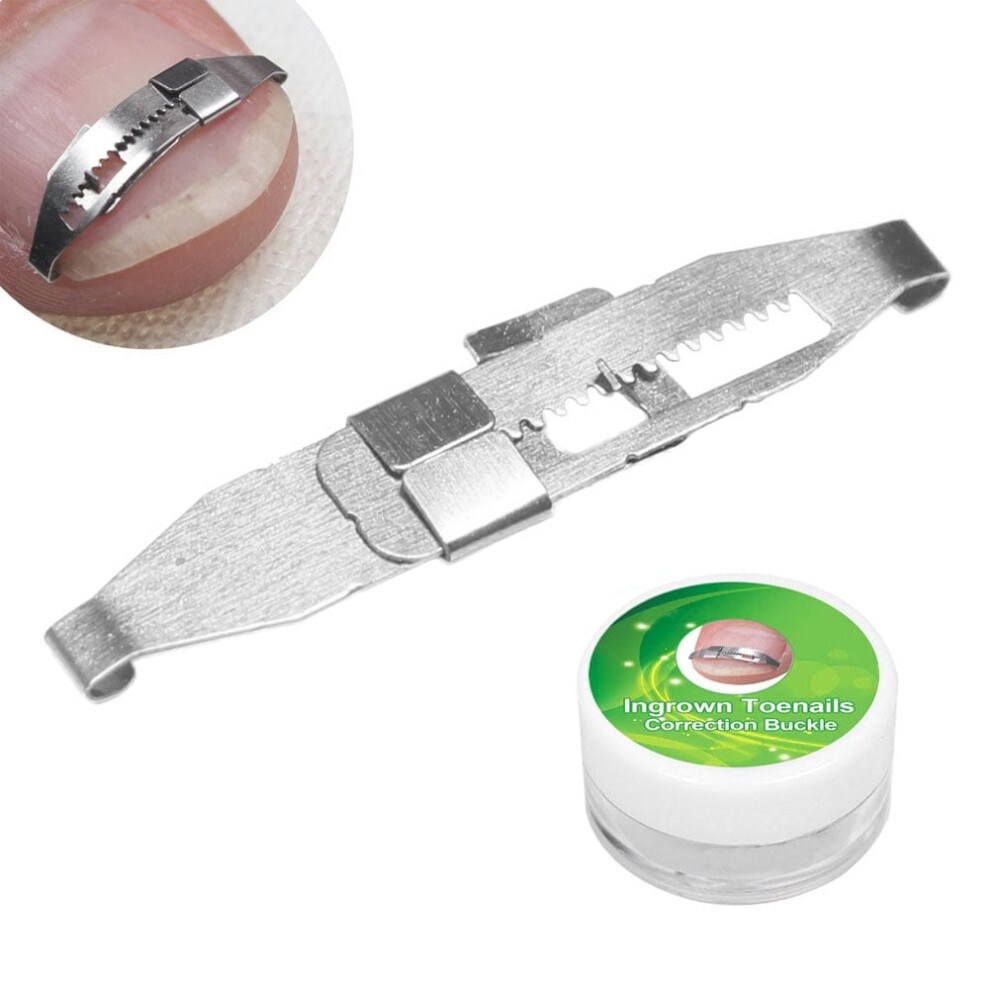 ANGGREK Ingrowing Nail Corrector,Paronychia Treatment Tool,Stainless Steel Ingrown Toenail Corrector Paronychia Treatment Correcting Tool