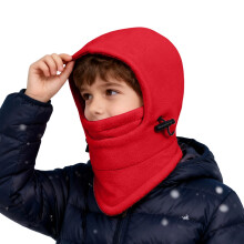 Kids Winter Hats Balaclava Ski Mask for Boys Girls Toddlers Windproof Adjustable Cold Weather Face Mask Neck Warmer