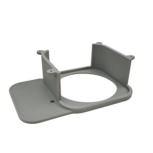 Under Desk Stand for Mac Mini 2024 M4/M4 pro Underdesk Bracket for Mac Mini M4 Accessories, Keep the Computer from Falling