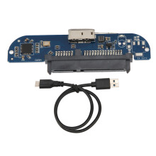 Adaptador USB 3.0 a SATA para añadir almacenamiento a tu portátil. Convertidor de disco externo de alta velocidad. Plug and Play. Compatible con