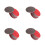 80Pcs Bowling Ball Sanding Pads Kit Red Sponge for Ball Surface Care 3