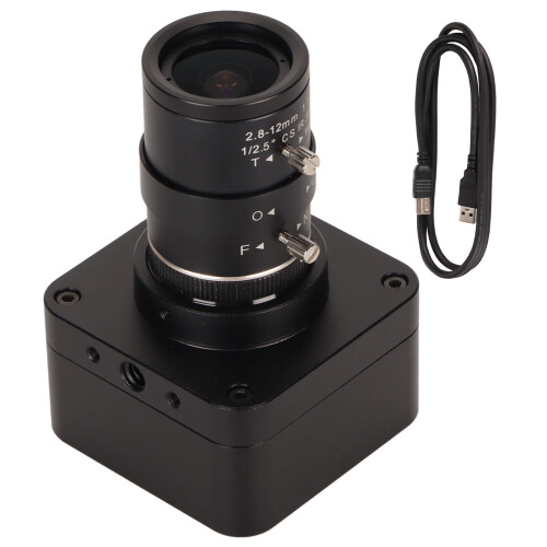 Image Sensor Based4K USB Camera With Low Light Performance Universal Compatibility Plug Play Manual Focus Fast Transfer Varifocal Lens Adjustable