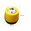 2Pcs Yellow ABS Compact Car Compass Accurate Navigation for Dashboard 2