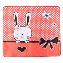Oversized Portable Picnic Blanket, Non-Toxic High Quality Imitation Silk Beautiful Fashionable Pattern Throw, Comfortable Breathable Zippered Mat For