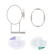 Monogramming Embroidery Hoop, Clear Grid Hoop For Accurate Design Placement, Adjustable Embroidery Hoop With Good Toughness, Easy To Bend, Baby Lock