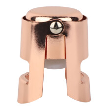 Reusable Champagne Cork For Wine Freshness, Premium Plastic And Silicone Champagne Stoppers, Stainless Steel Champagne Saver, Leak-proof Bottle