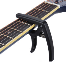 Heavy Duty Guitar Capo with Internal Metal Spring, Precise Tuning Capo for Acoustic Electric Guitars, Durable Plastic Steel Capo with Non Slip
