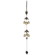 Clochettes décoratives en alliage de cuivre, symboles de chance Feng Shui, décoration extérieure pour terrasse et jardin, son agréable et