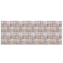 3D Pvc Wall Panels Interior For Balcony Hallway, Diy Decoration With Strong Layering, Elegant Patterns For Commercial Spaces (10Pcs)