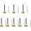 8Pcs Clear Sound Flexible Chime Buddhist Accessory for Temple Use 6