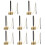8Pcs Clear Sound Flexible Chime Buddhist Accessory for Temple Use 8