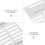 Heavy Duty Silver Stainless Steel Side Wall Outdoor Drain Cover 9