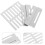Heavy Duty Silver Stainless Steel Side Wall Outdoor Drain Cover 10