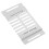 Heavy Duty Silver Stainless Steel Side Wall Outdoor Drain Cover 11