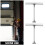 4Pcs Silver Stainless Steel Manhole Hook Multi-Use T-Bar Lifting Tool 7