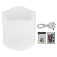 Bezpečné LED svíčky do domácnosti, funkce časovače, dekorativní svíčky, vodotěsné bezplamenné LED svíčky do ložnic, rodinného