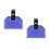 2Pcs Bell Plastic Percussion Instrument for Children 5