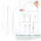 30Ensembles Aiguilles De Montre Blanches Remplacement Kit Pièces DIY 8