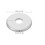 Round Plumbing Cover Ppr Silver 4pcs 2