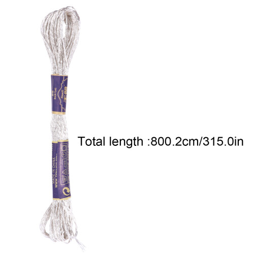 12pcs Silver Thread For Hand Needlework Diy Artists Home Use 1