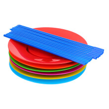 2Sets Vrolijke Circus Jongleerclubs Plastic Kinderen Training