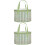 2Pcs Woven Bamboo Fruit Basket with Lid Assorted Colors for Storage 4